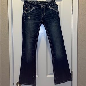 MEK demin dark wash jeans